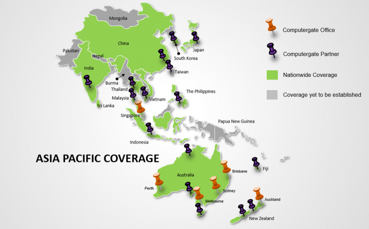 Coverage Pinmap | Computergate